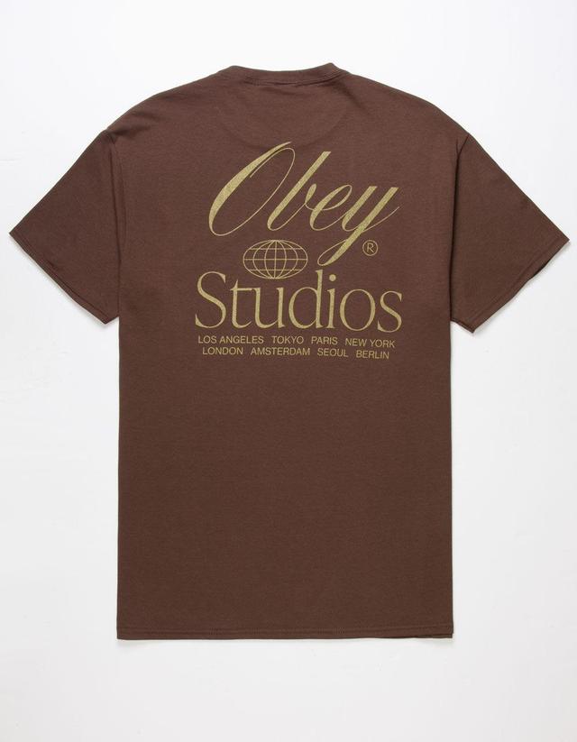 OBEY Studios Roll Call Mens Tee Product Image