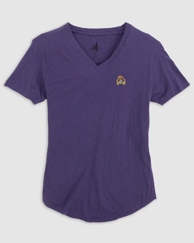 johnnie-O Womens East Carolina Merediths V-Neck T-Shirt Product Image