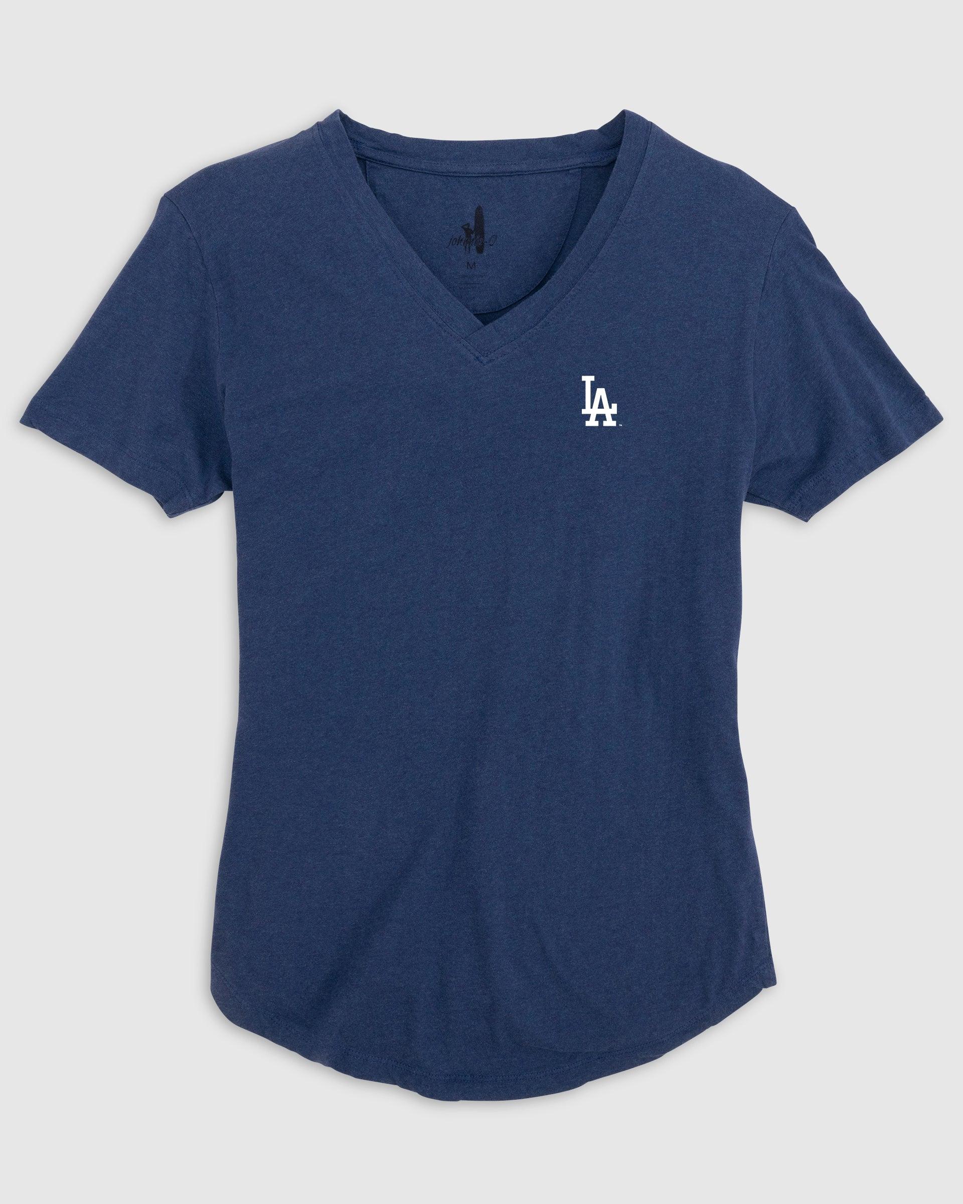 Atlanta Braves Merediths V-Neck T-Shirt Female Product Image