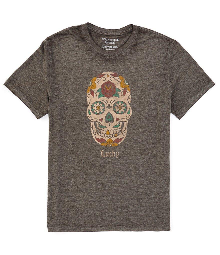 Lucky Brand Sugar Skull Short Sleeve Graphic T-Shirt Product Image