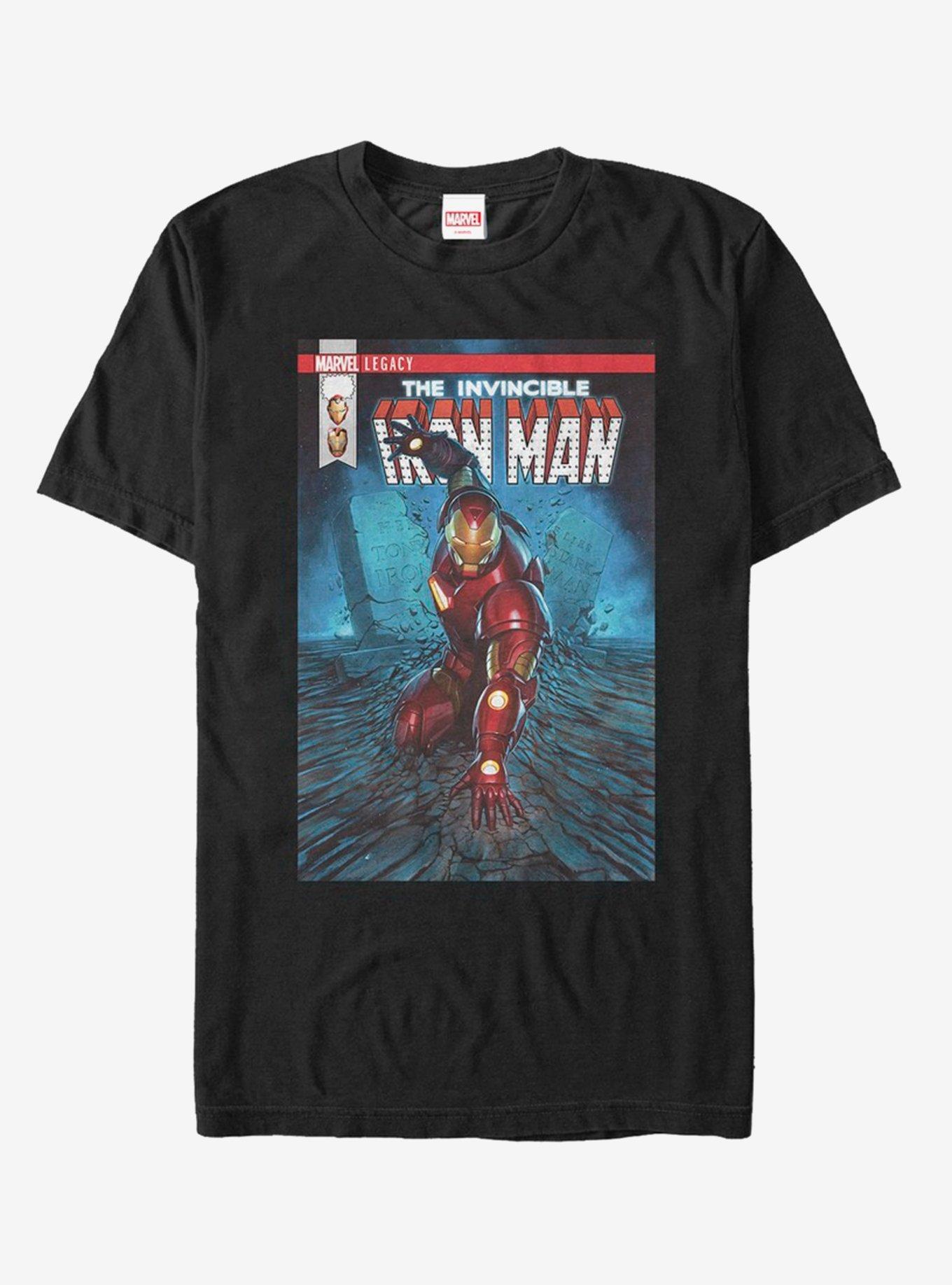 Marvel Iron Man Earth Shock T-Shirt Product Image