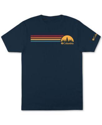 Columbia Mens Retro Sportswear Company Graphic T-Shirt Product Image