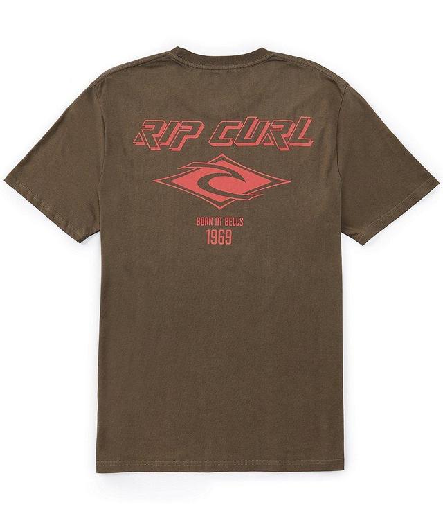 Rip Curl Fade Out Icon Short Sleeve Graphic T-Shirt Product Image