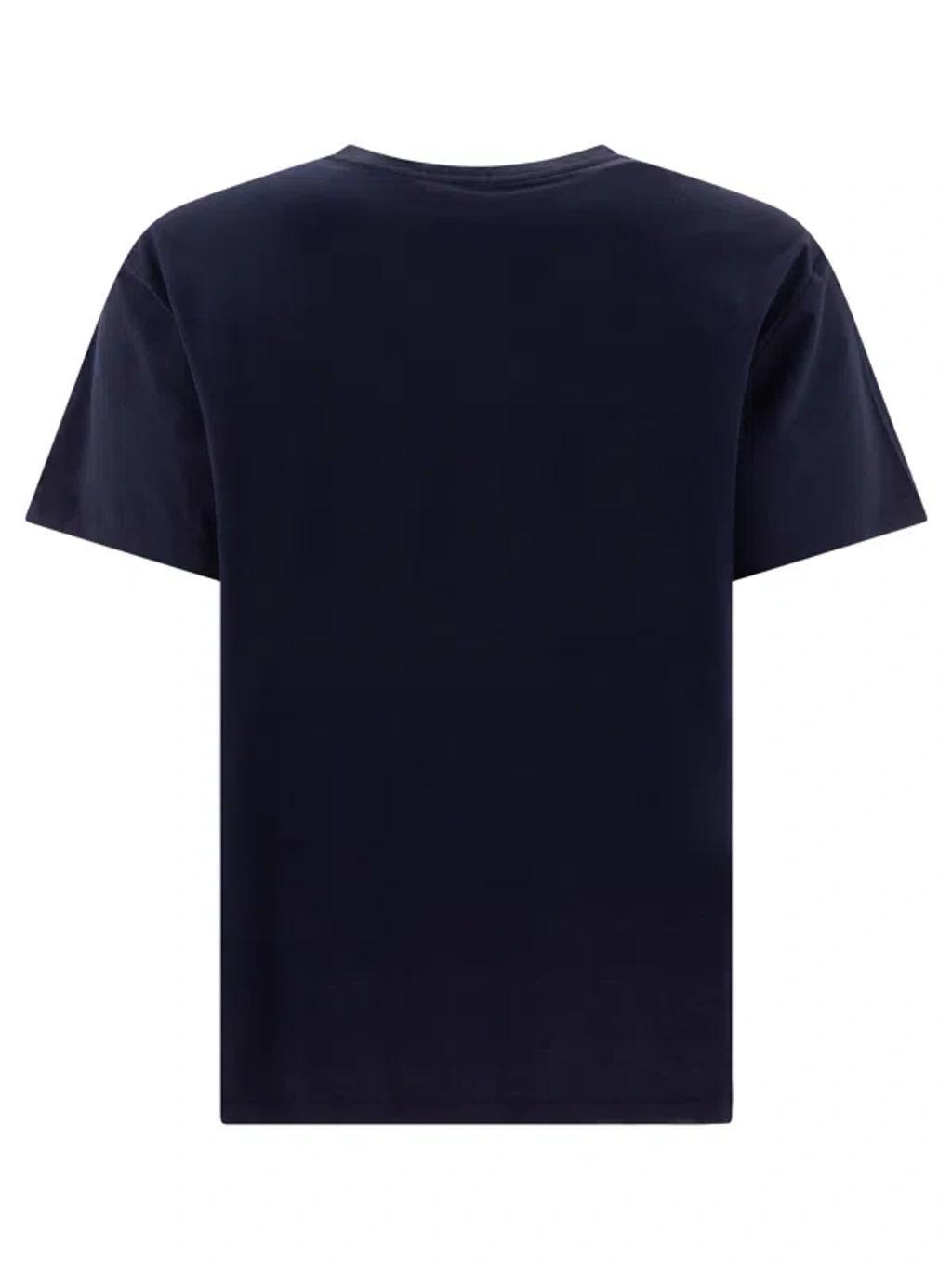 "" T-shirt In Blue Product Image