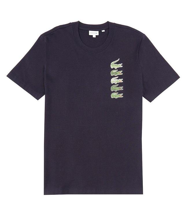 Lacoste Small Croc Logos Short Sleeve T Product Image