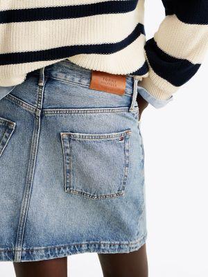 Denim Mini Skirt Product Image