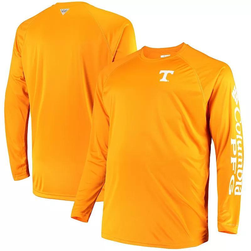 Mens Columbia Tennessee Tennessee Volunteers Big & Tall Terminal Tackle Long Sleeve Omni-Shade T-Shirt Product Image