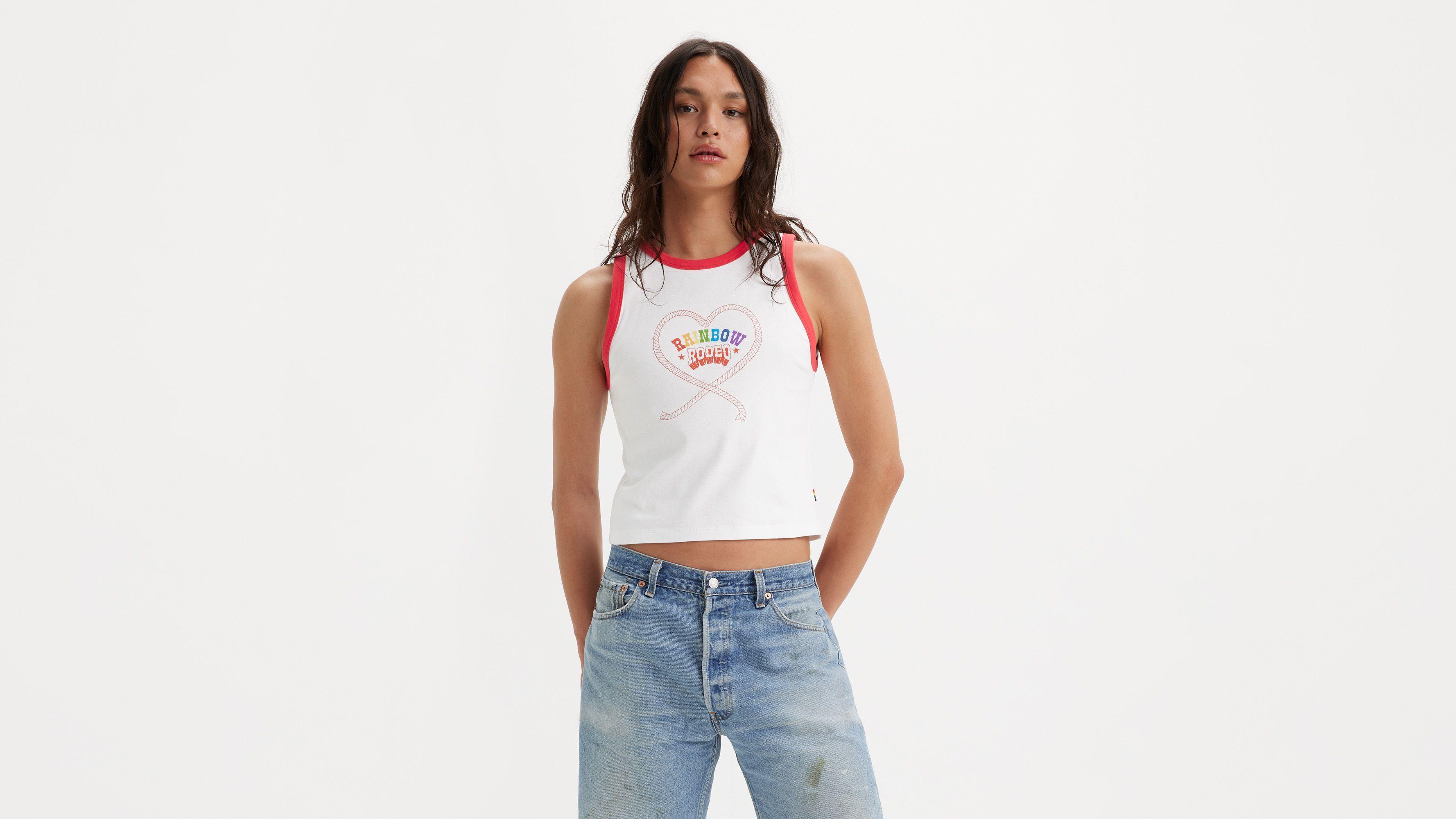 Levi's Rainbow Rodeo Ringer Tank - Women's Product Image