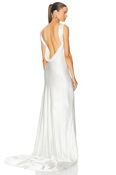 Alexis Celine Dress White. (also in XS). Product Image