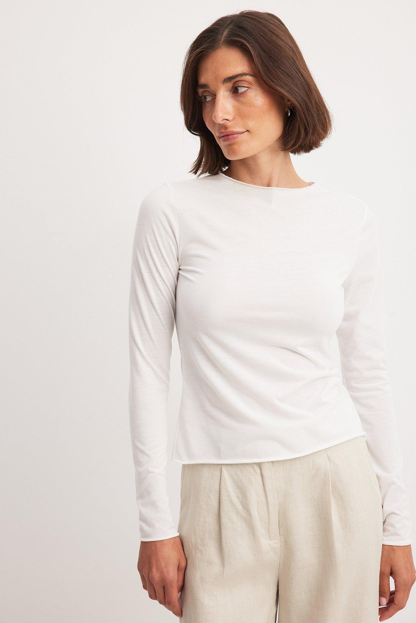 Sheer Long Sleeve Top product image