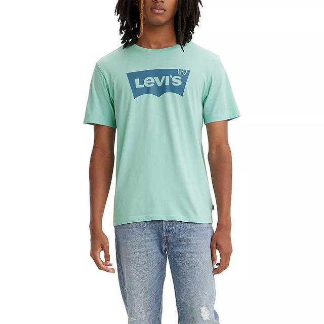 Mens Levis Classic Graphic Tee Blue Product Image