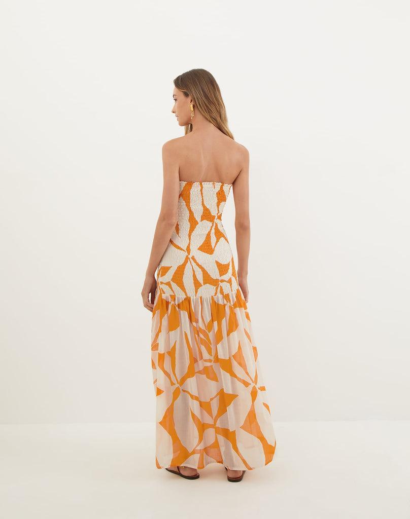 Maira Long Dress - Bossa Sunset product image