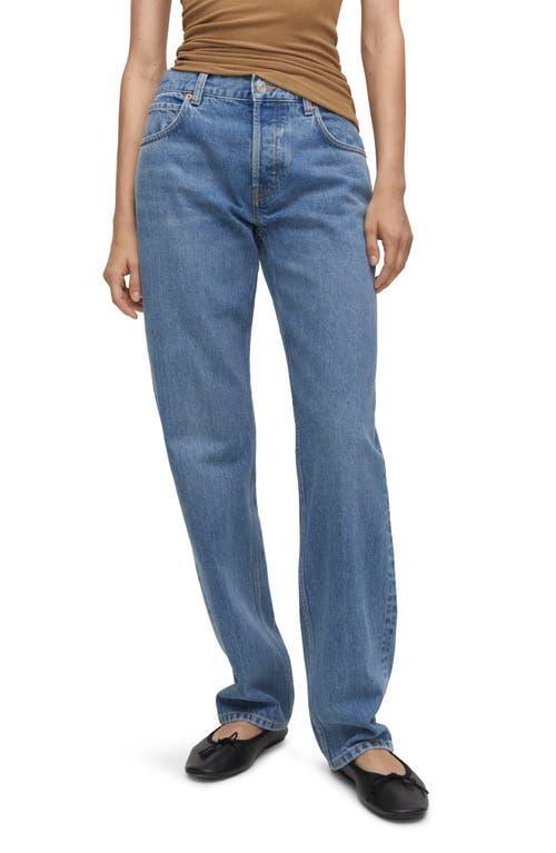 MANGO Straight Leg Jeans Product Image