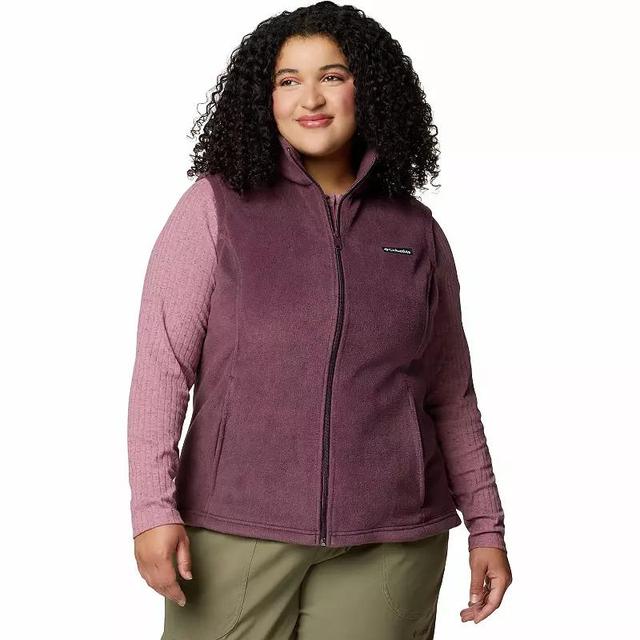 Plus Size Columbia Benton Springs Fleece Vest, Womens Product Image