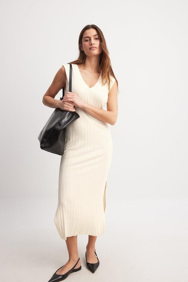 Sleeveless Knitted Dress Product Image