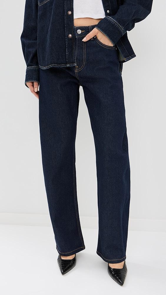 EB Denim Alida Loose Bowed Jeans | Shopbop product image