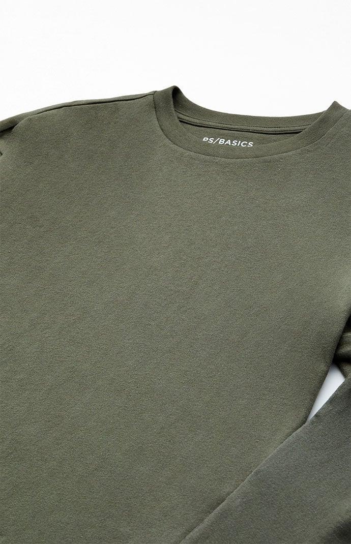 Men's Reece Basic Long Sleeve T-Shirt Product Image