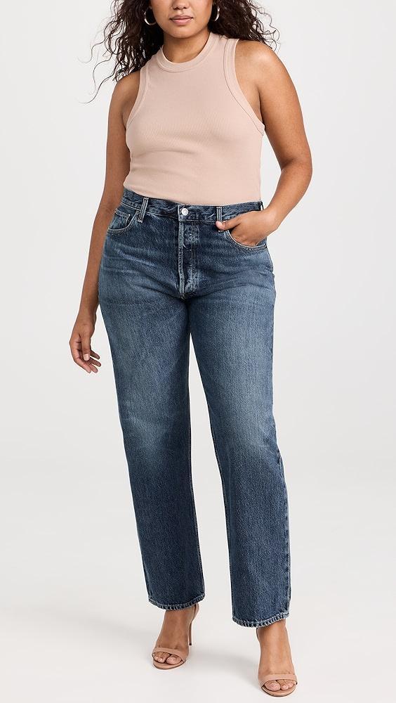 AGOLDE 90s Pinch Waist High Rise Straight Jeans | Shopbop Product Image