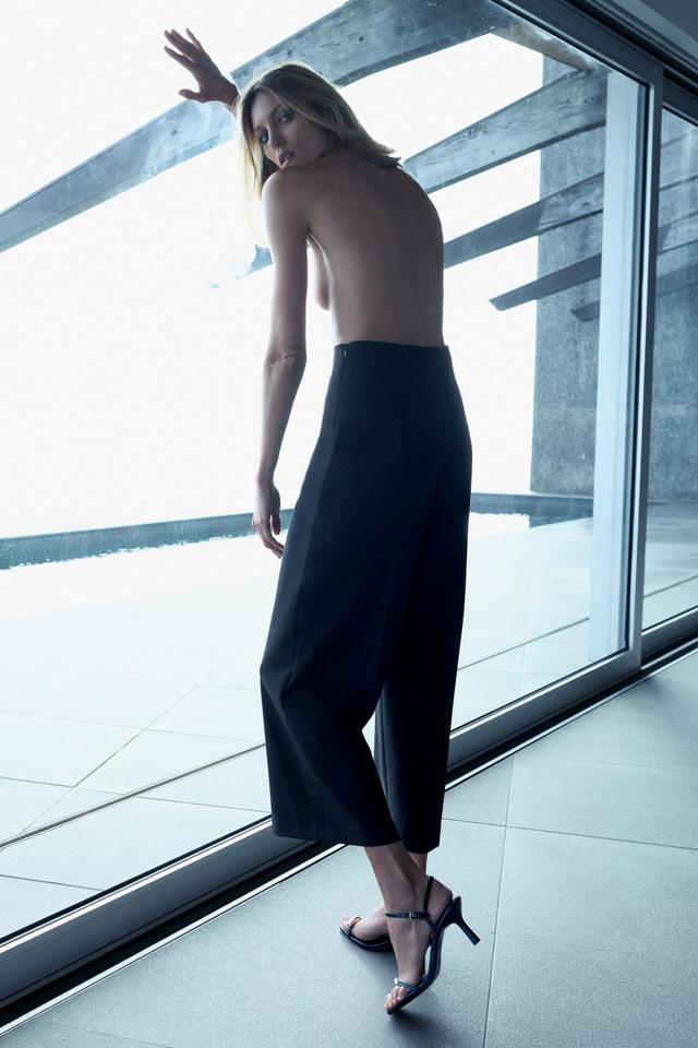 WIDE LEG CULOTTE PANTS ZW COLLECTION Product Image