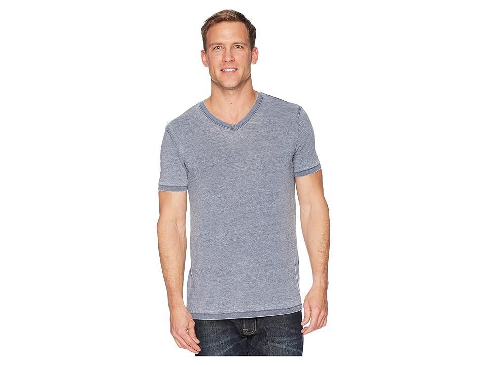 Lucky Brand Mens Burnout V-Neck Short Sleeve T-Shirt Product Image