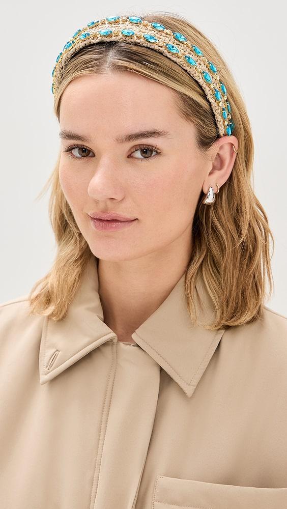 Lele Sadoughi Bessette Crystal Headband | Shopbop Product Image