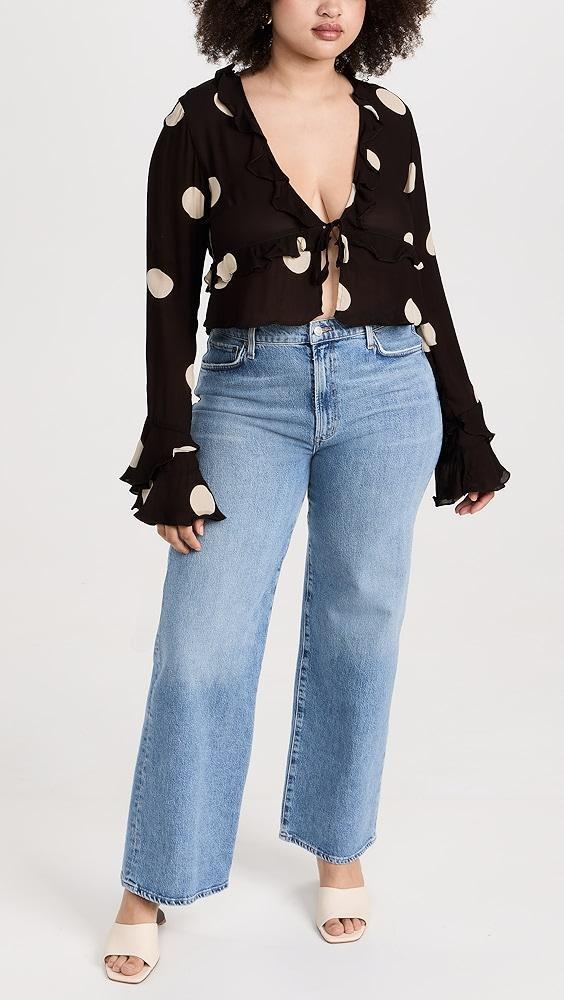 AGOLDE Harper Mid Rise Jeans | Shopbop Product Image