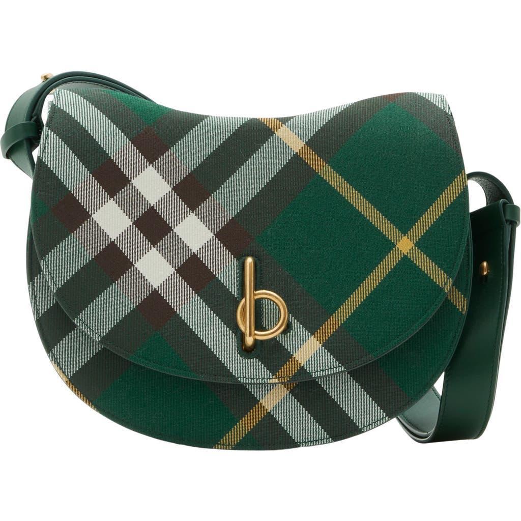 BURBERRY Women's Rocking Horse Medium Shoulder Bag In Green Product Image