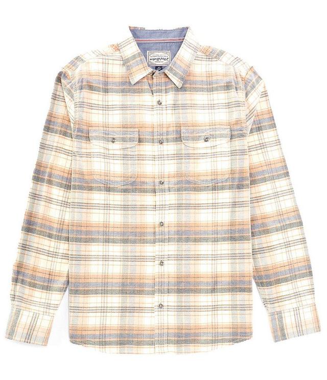 Flag and Anthem Campbell Long Sleeve Plaid Shirt Product Image