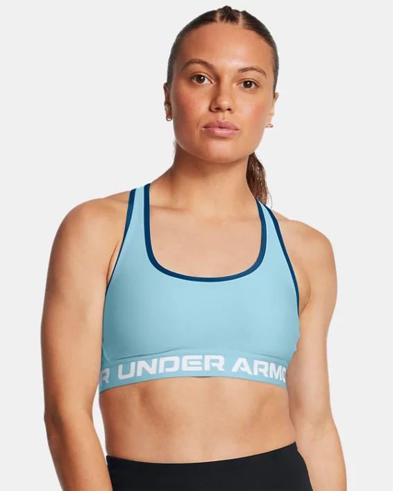 Womens Armour Mid Crossback Sports Bra Product Image