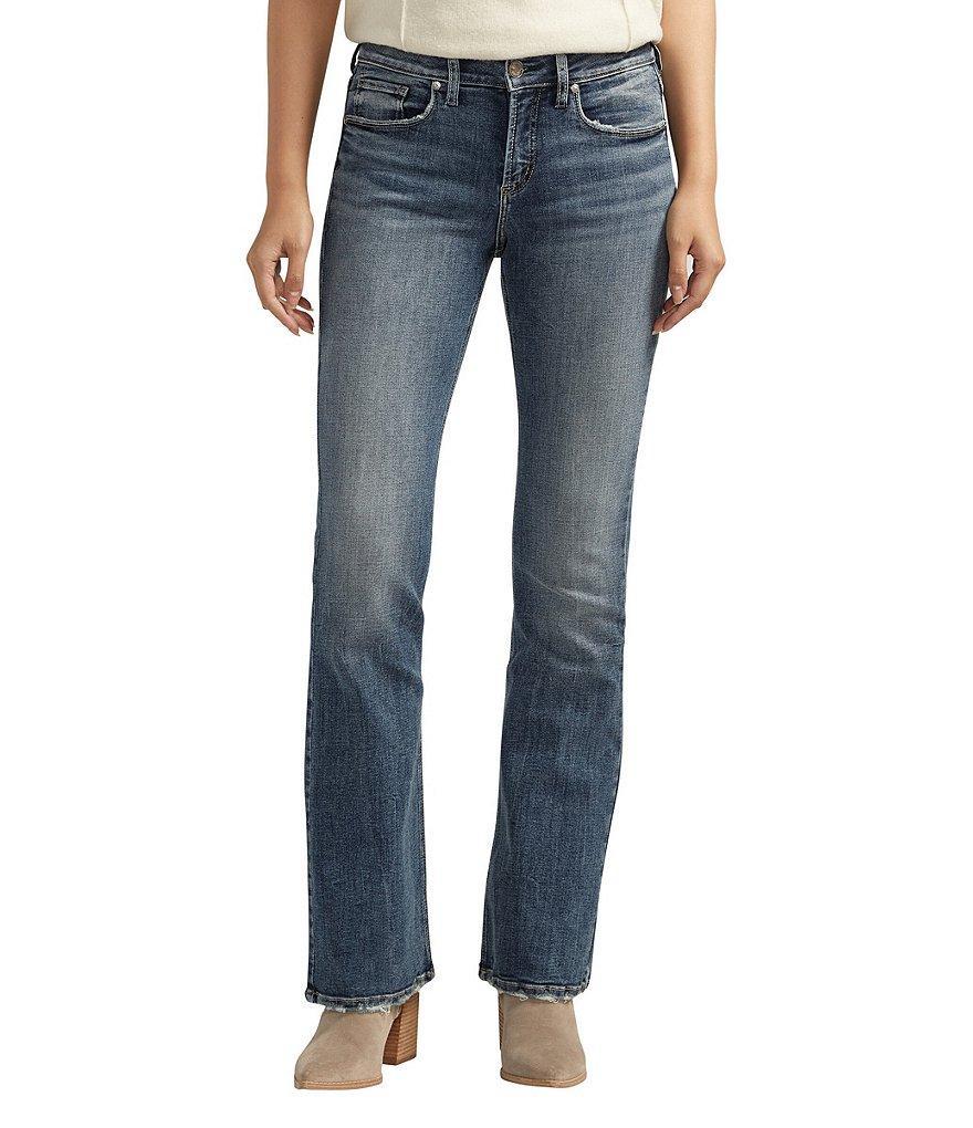 Silver Jeans Co. Suki Mid Rise Power Stretch Bootcut Jeans Product Image