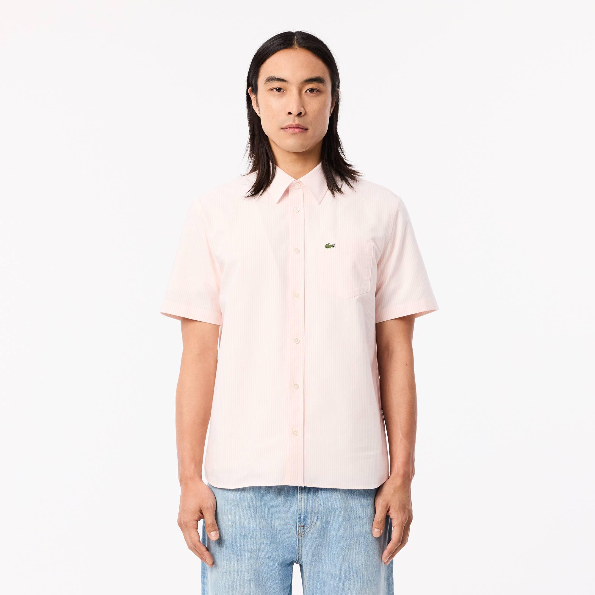 Regular Fit Short Sleeved Oxford Shirt Product Image