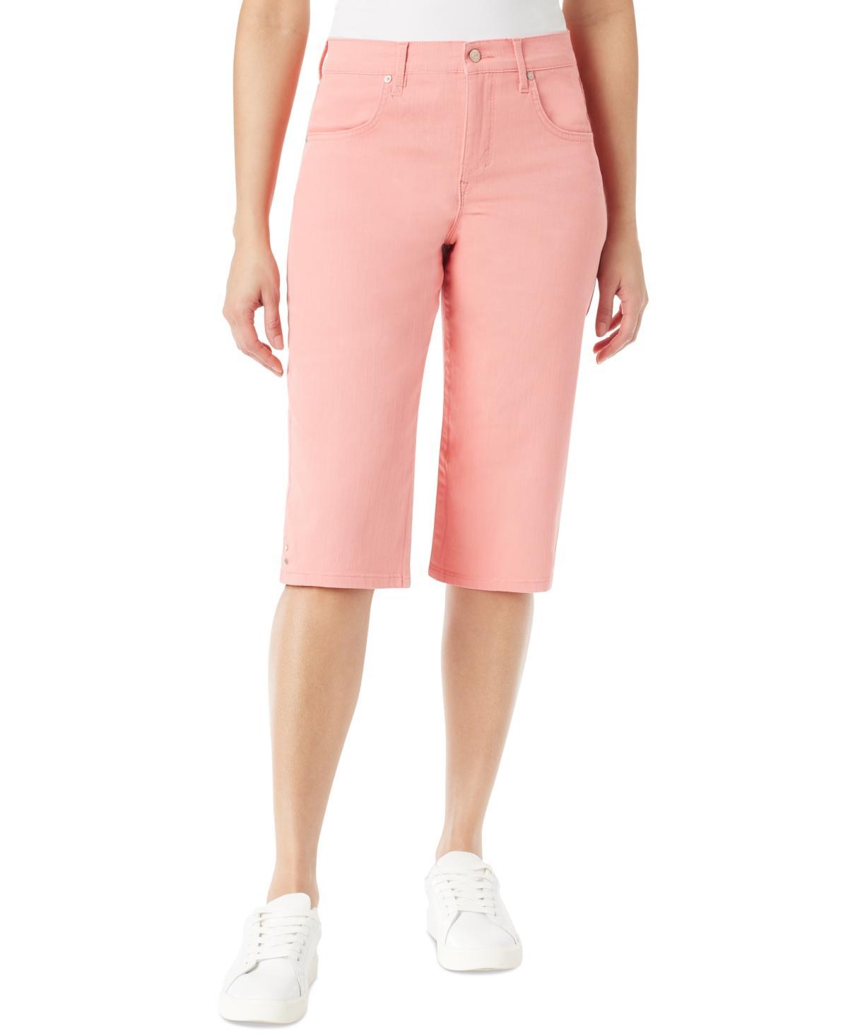 Petite Gloria Vanderbilt Lorelai Skimmer Pants, Womens Product Image