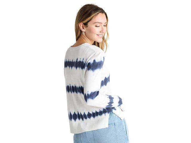 Splendid Madelyn Shibori Sweater (Navy Shibori) Women's Sweater Product Image