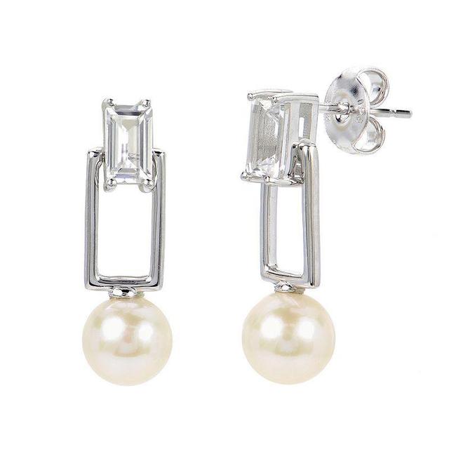 Pearlustre By Imperial Sterling Silver Freshwater Pearl Earring, No Size Product Image