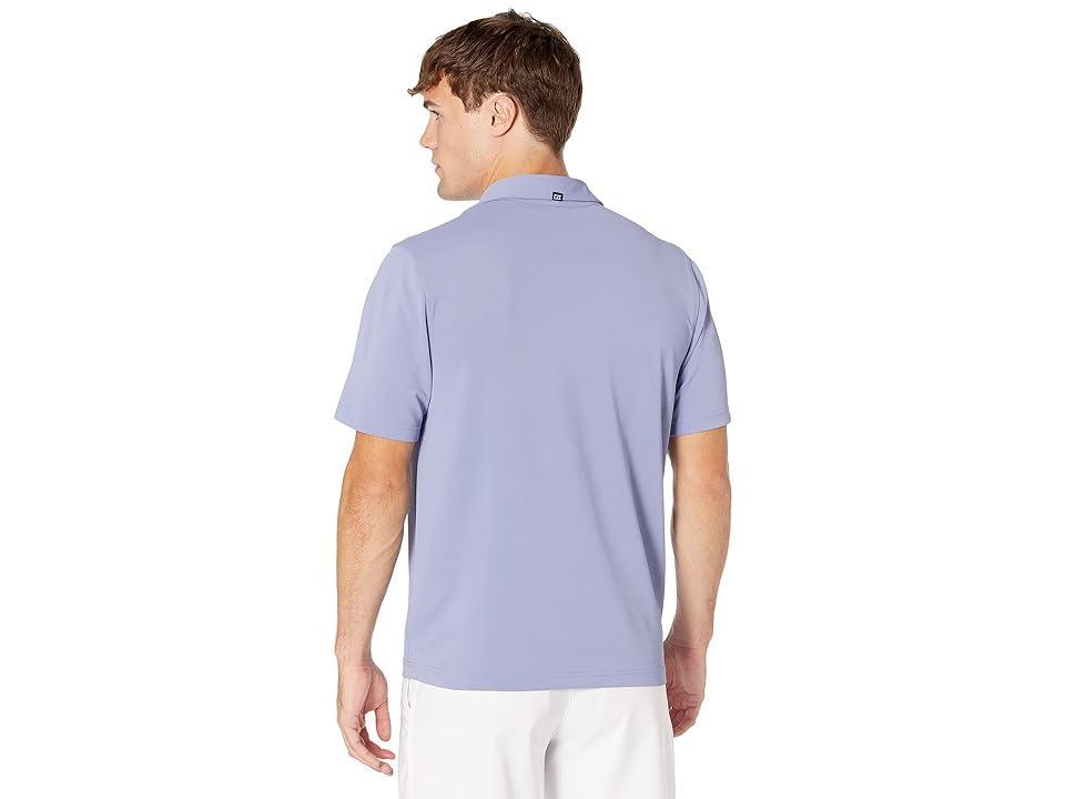 Cutter & Buck Virtue Eco Pique Recycled Polo (Hyacinth) Men's Clothing Product Image