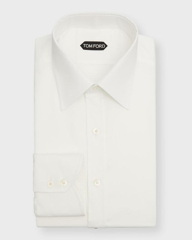 Mens Slim Fit Cotton Dress Shirt Product Image