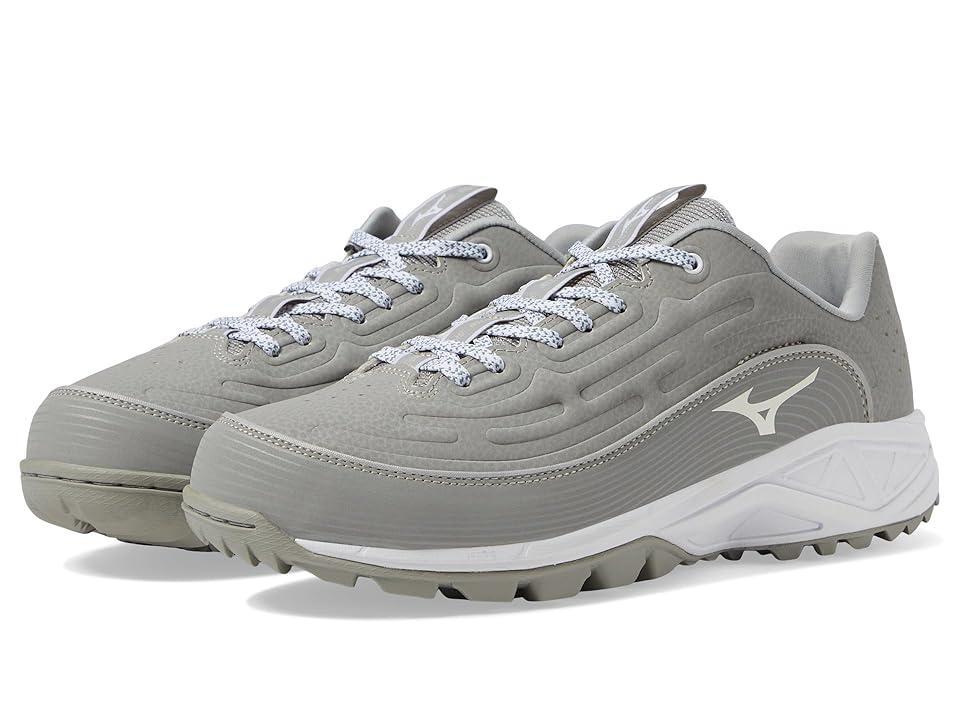 Mizuno Ambition 3 FP Low AS (Grey/White) Women's Shoes Product Image