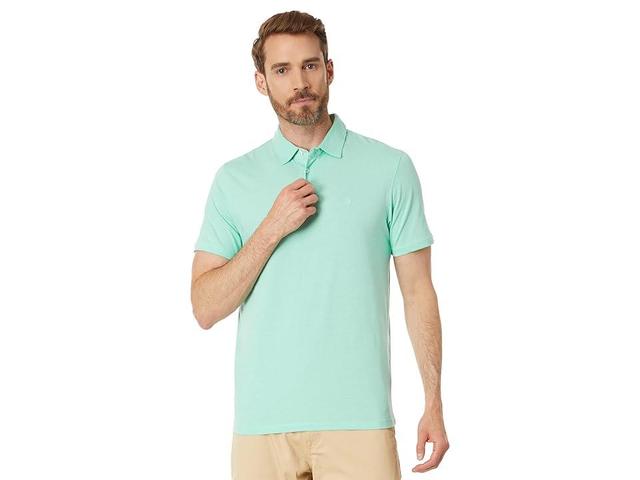 Volcom Wowzer Polo (Ice) Men's Short Sleeve Knit Product Image