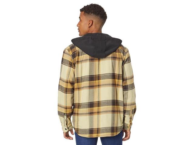 Carhartt Mens Rugged Flex Flannel Fleece Lined Hooded Shirt Jacket , 3X-Large - Mens Work Jackets at Academy Sports Product Image