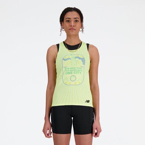 New Balance Women's NYRR Boroughs Printed Singlet Product Image