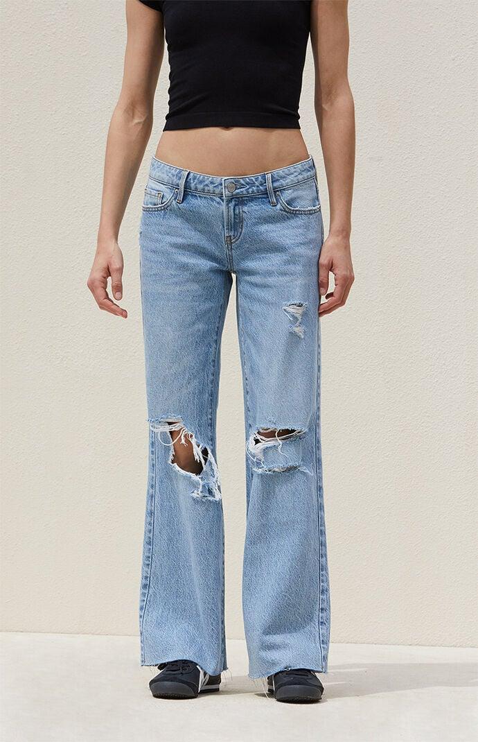 Women's Low Rise Girlfriend Jeans - Product Image