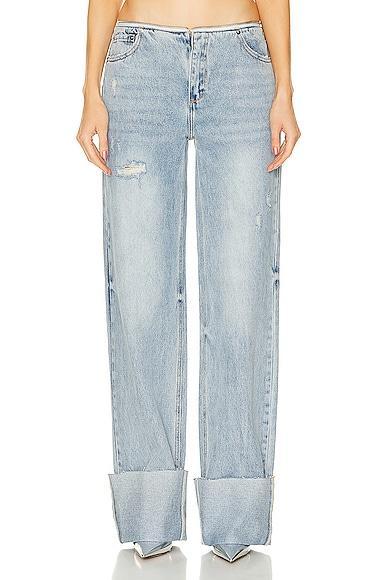 SER.O.YA Hustler Jean in Blue. - size 24 (also in 27, 29) Product Image