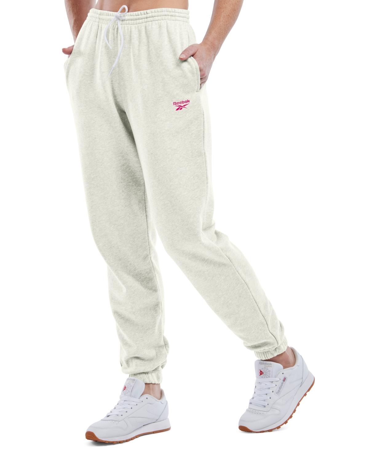 Reebok Womens Drawstring French Terry Jogger Sweatpant Product Image