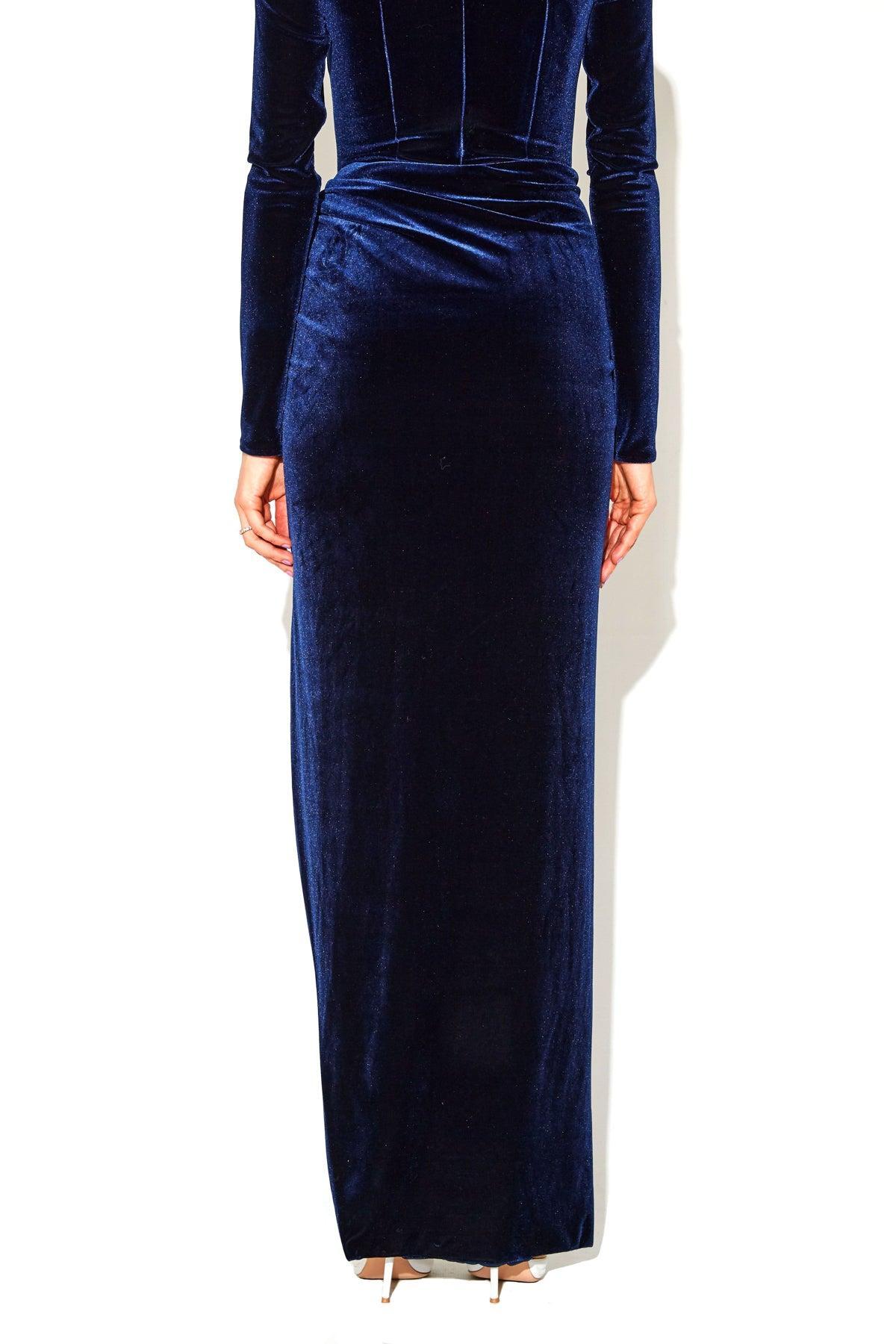 Maxi Skirt with Wrap Hip Detail Product Image