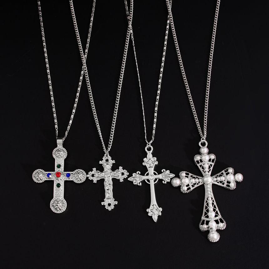 Cross Pendant Necklace Set (Various Designs) Product Image