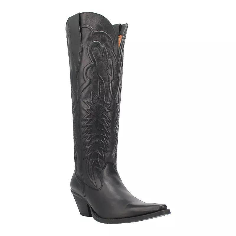 Dingo Raisin Kane Embossed Leather Tall Western Boots Product Image