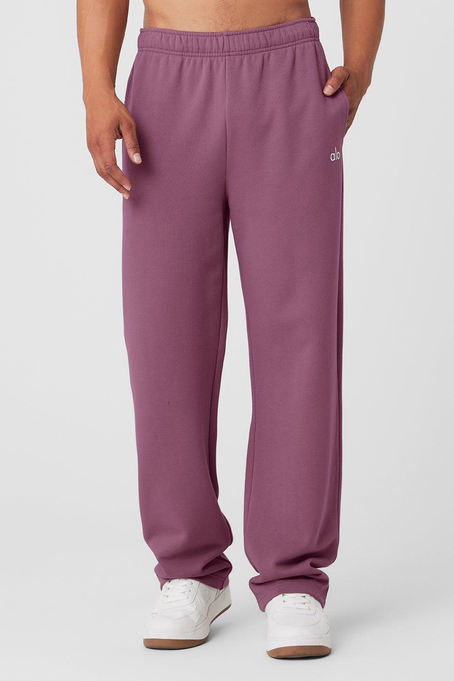 Accolade Straight Leg Sweatpant - Soft Mulberry Male Product Image