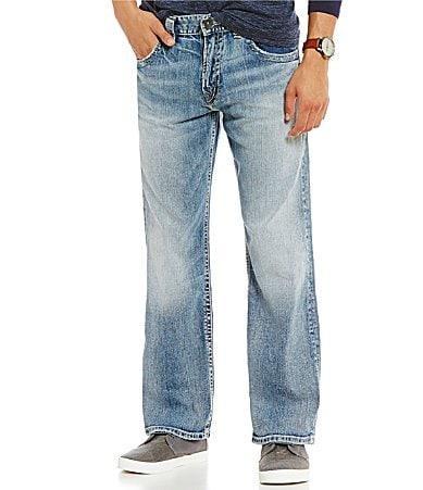 Silver Jeans Co. Gordie Loose Fit Light Wash Jeans Product Image