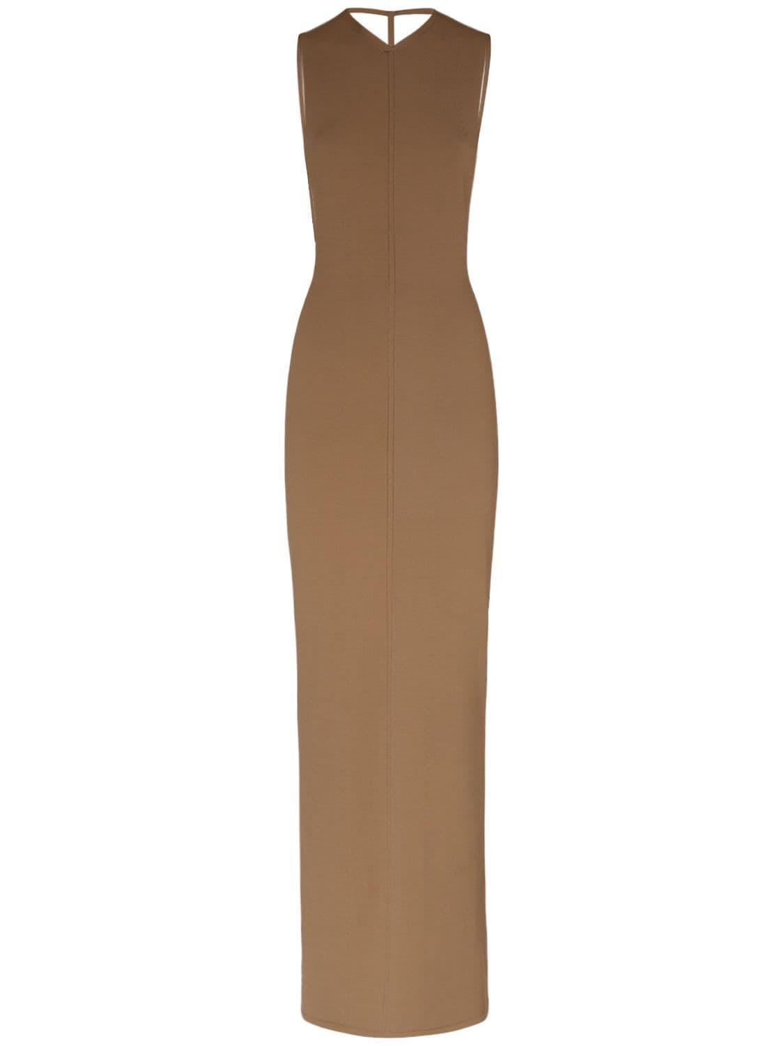 Teri Maxi Dress In Tan Product Image