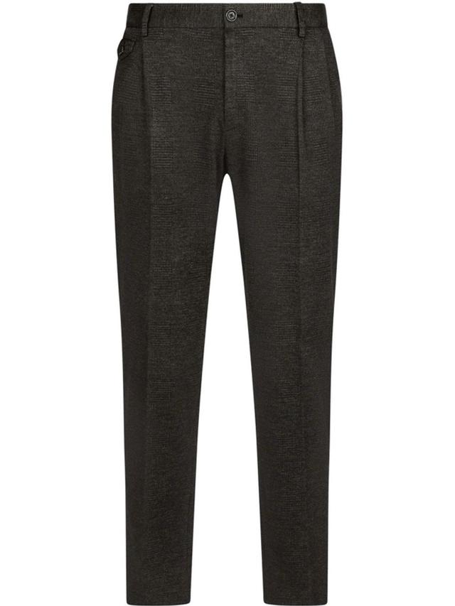 Straight-leg Trousers In Black Product Image